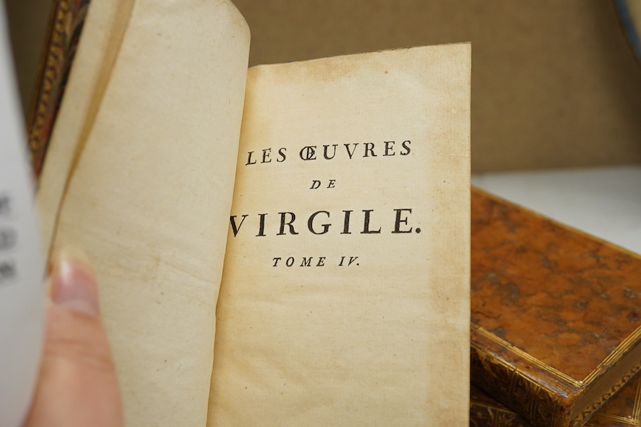 [?Gaudin, L'Abbé] - Gulistan, ou le Jardin des Roses, traduit de Saady ... engraved title device and headpiece decoration; old gilt ruled calf (distressed). Paris: Chez Volland, 1791; Segur, Comte de - Histoire de Napole